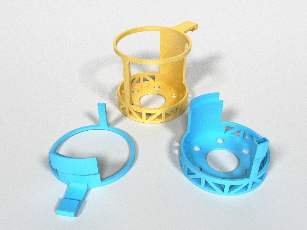 Car Cup Holders 3D print model_6