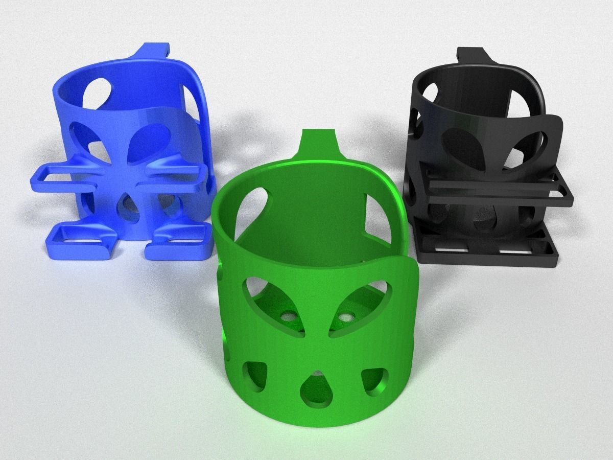 Car Cup Holders 3D print model_4