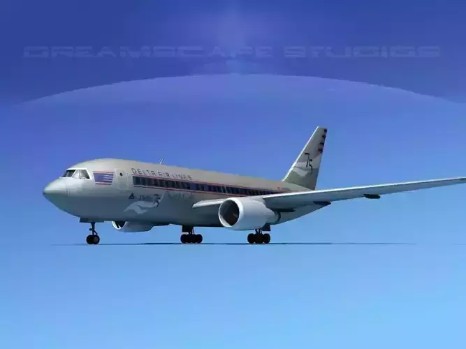 Boeing 767-200ER Delta 75 3D model