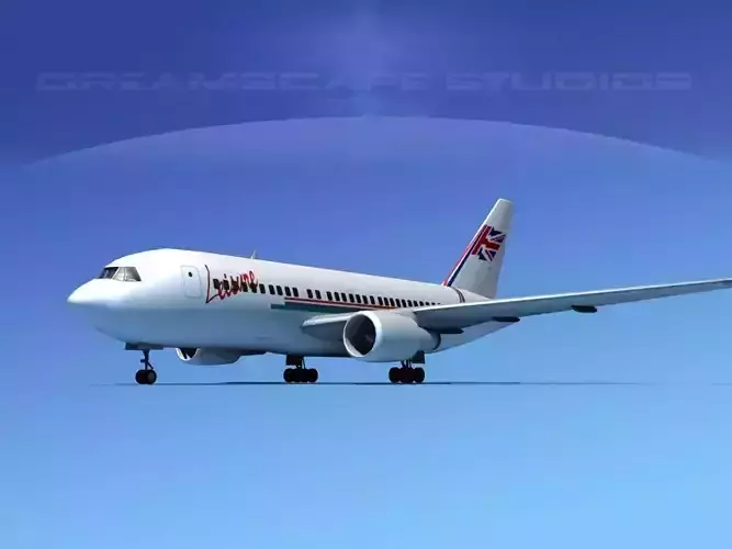 Boeing 767-200ER Leisure 3D model