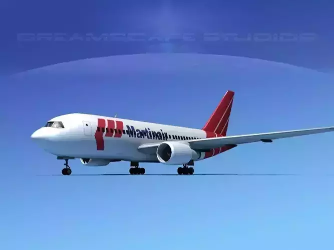 Boeing 767-200ER Martinair 3D model