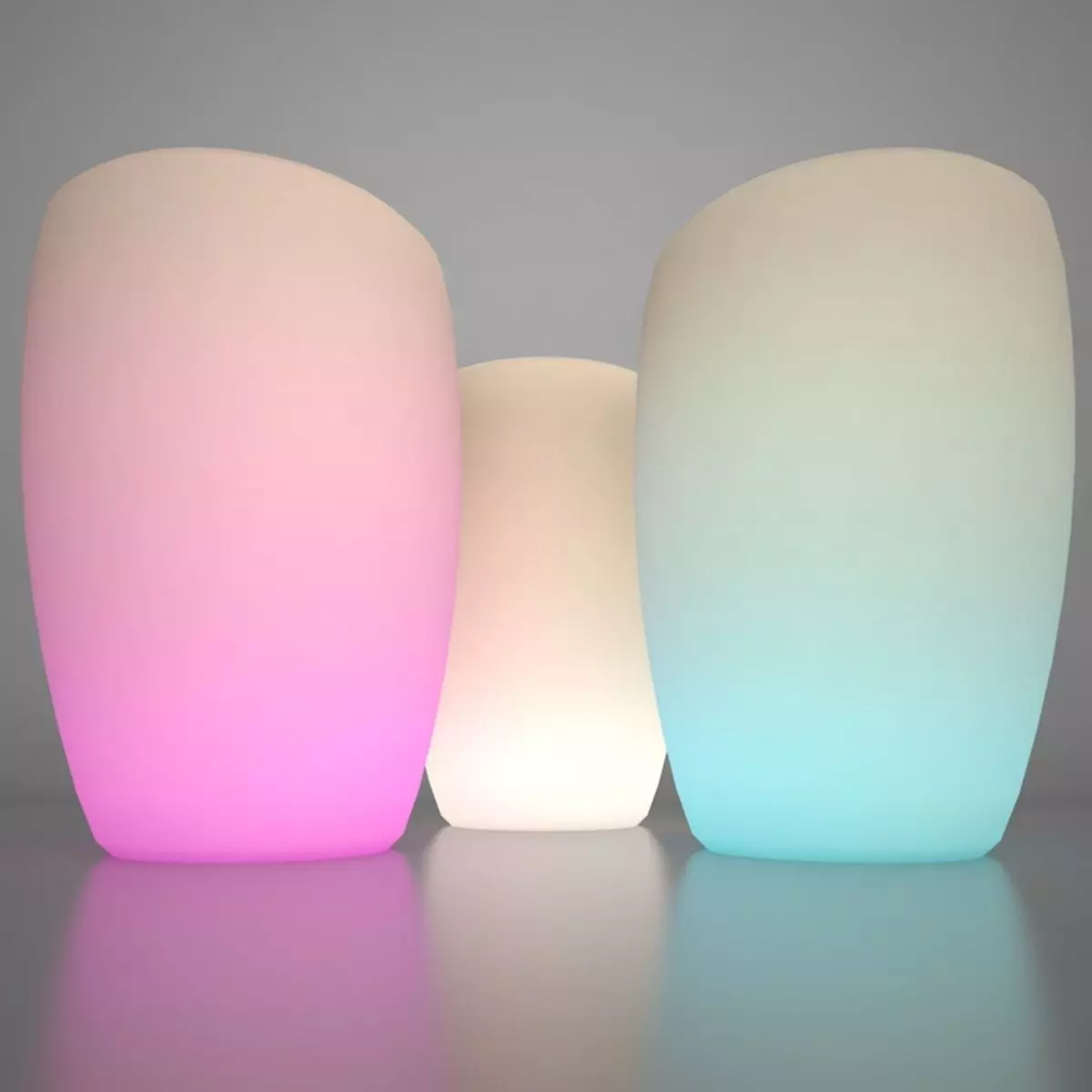 Illuminated Planter 3 3D model_0