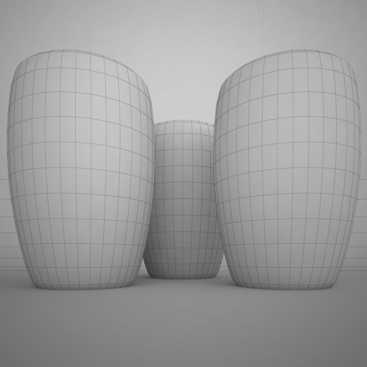 Illuminated Planter 3 3D model_1