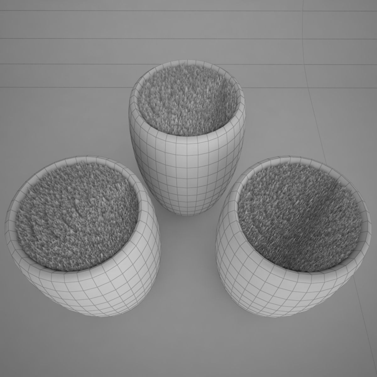Illuminated Planter 3 3D model_5