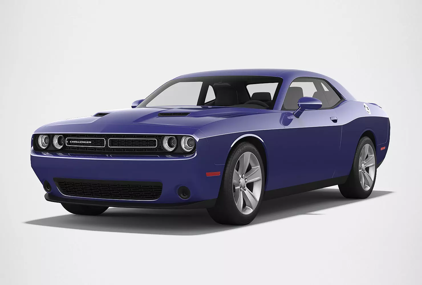 Dodge Challenger SXT 2015 3D model_0