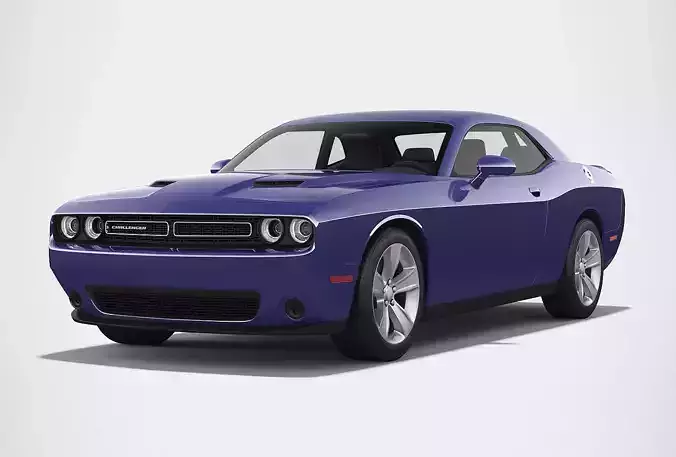 Dodge Challenger SXT 2015 3D model