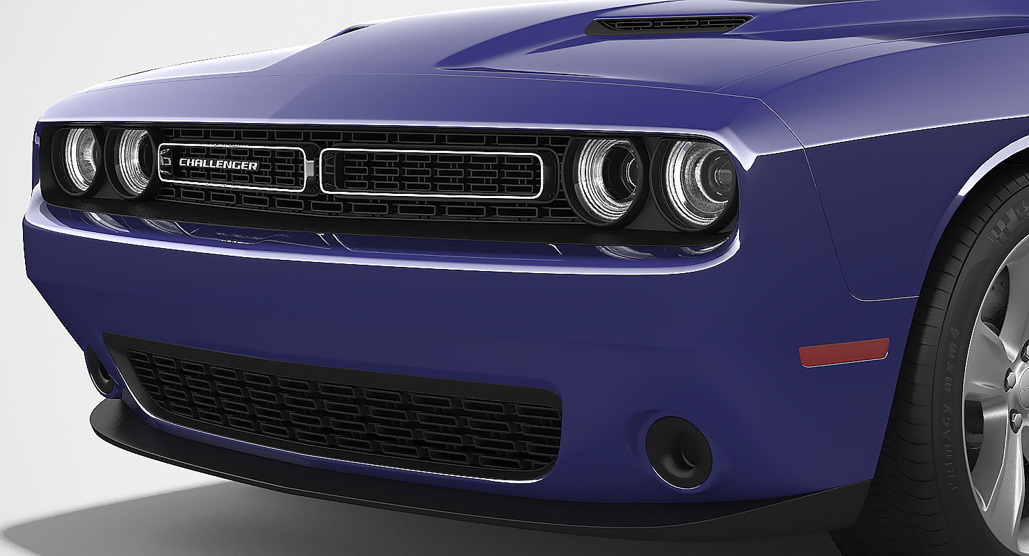 Dodge Challenger SXT 2015 3D model_5