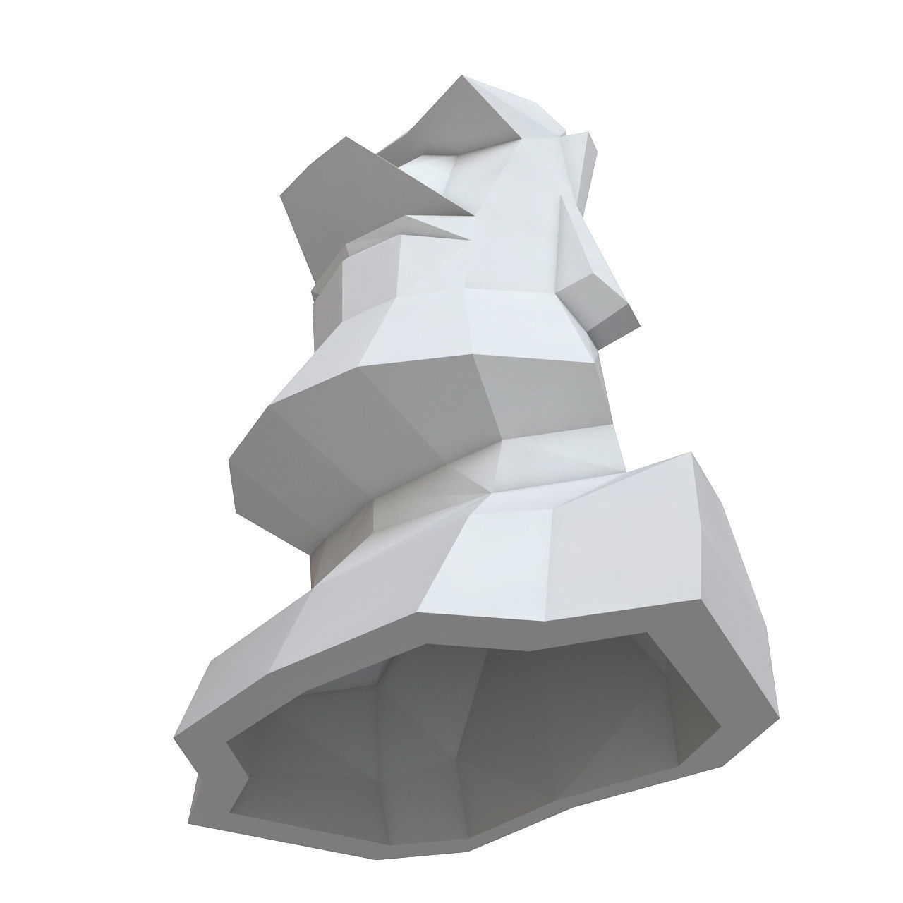 Moai Poly 3D print model_2