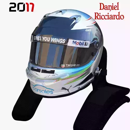 Ricciardo helmet 2017