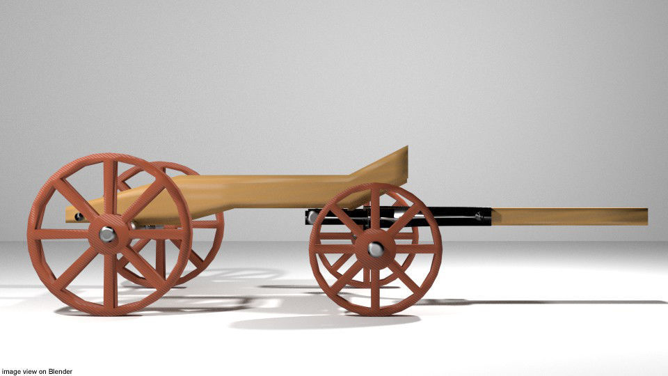 Wagon - Freight 3D model_1