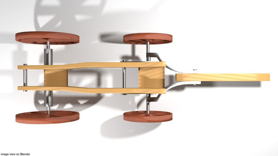 Wagon - Freight 3D model_2