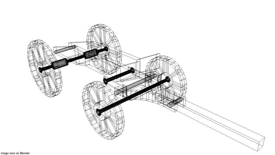 Wagon - Freight 3D model_3