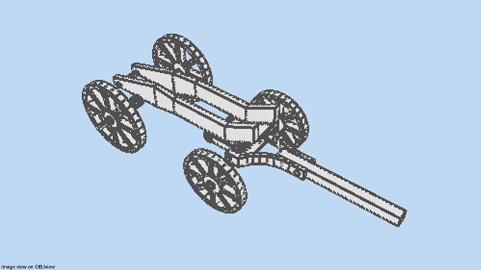 Wagon - Freight 3D model_4