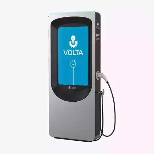 Volta Electric Vehicle Charger 3D model