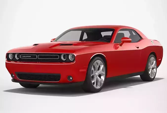 Dodge Challenger SXT Plus 2015 3D model