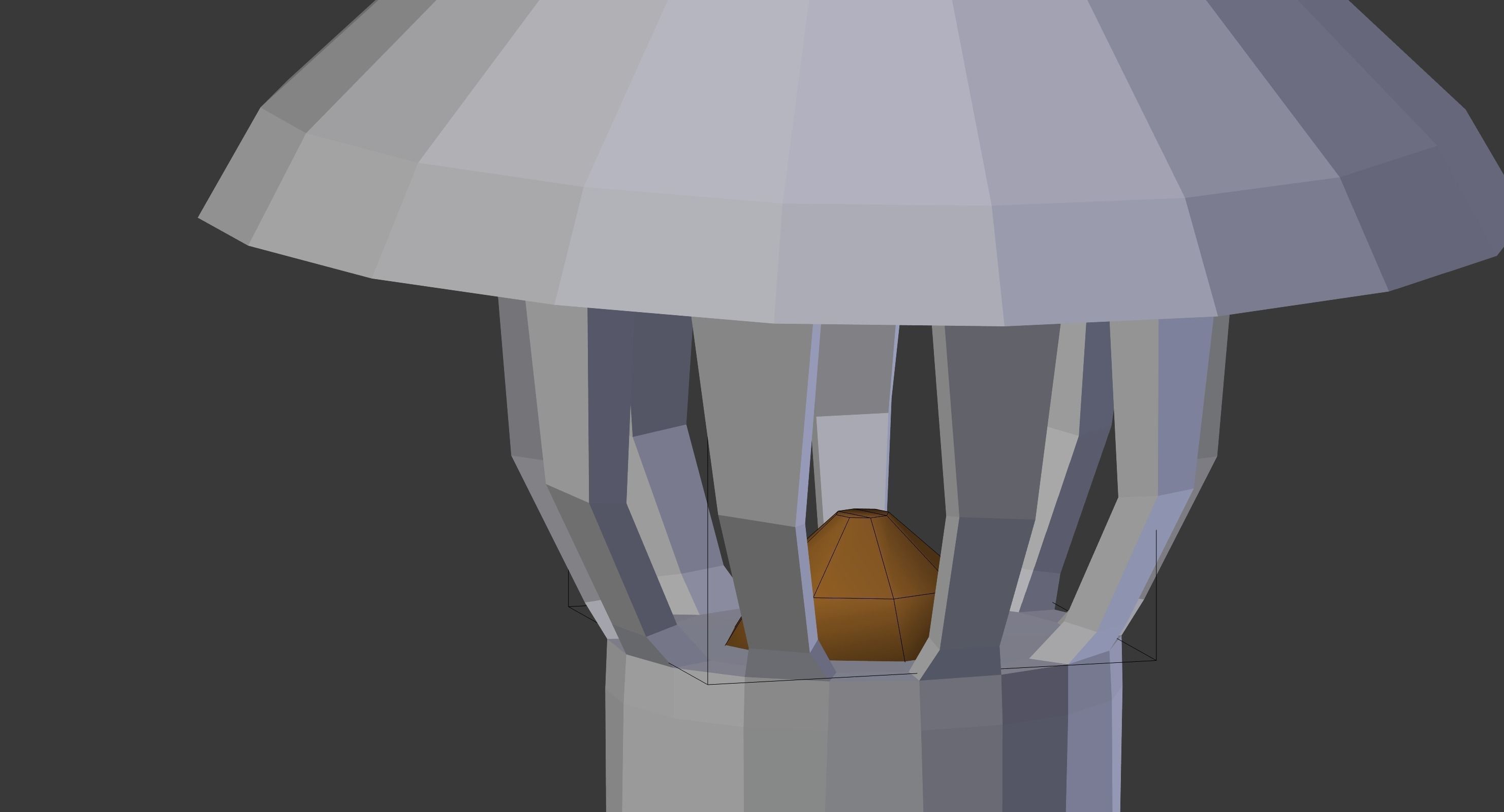 Signal tower cartoon Low-poly 3D model_12