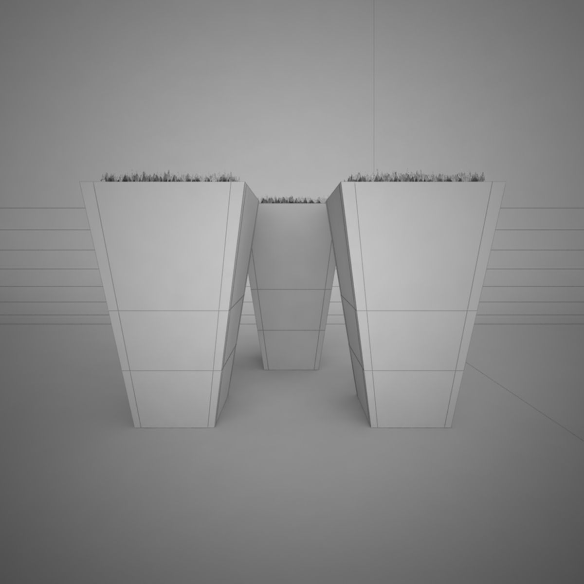 Illuminated Planter 4 3D model_3