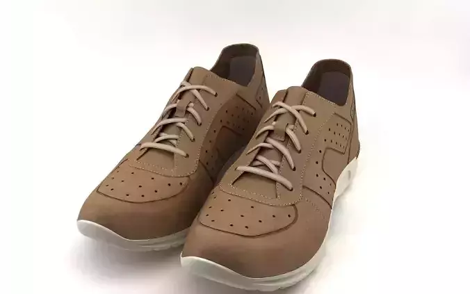Dansko Wesley Low-poly 3D model