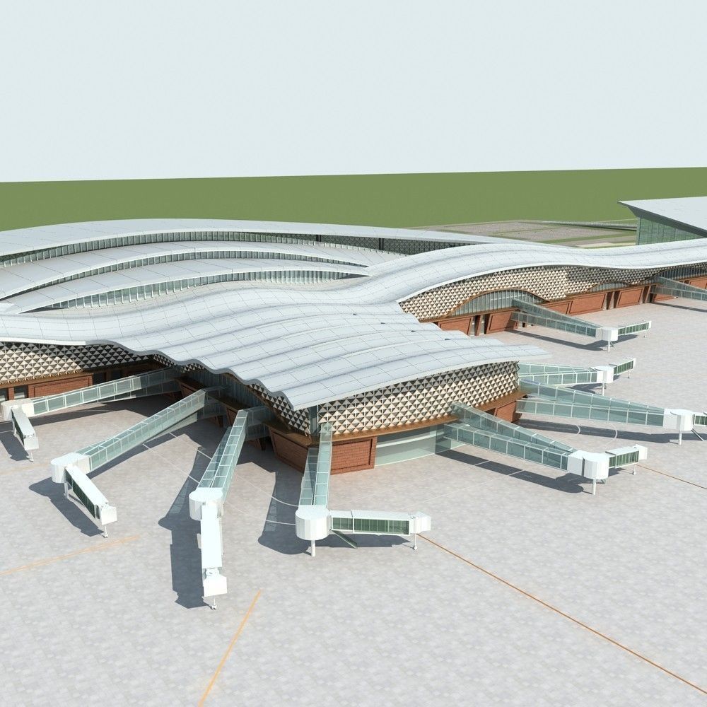 Airport 01 3D model_13