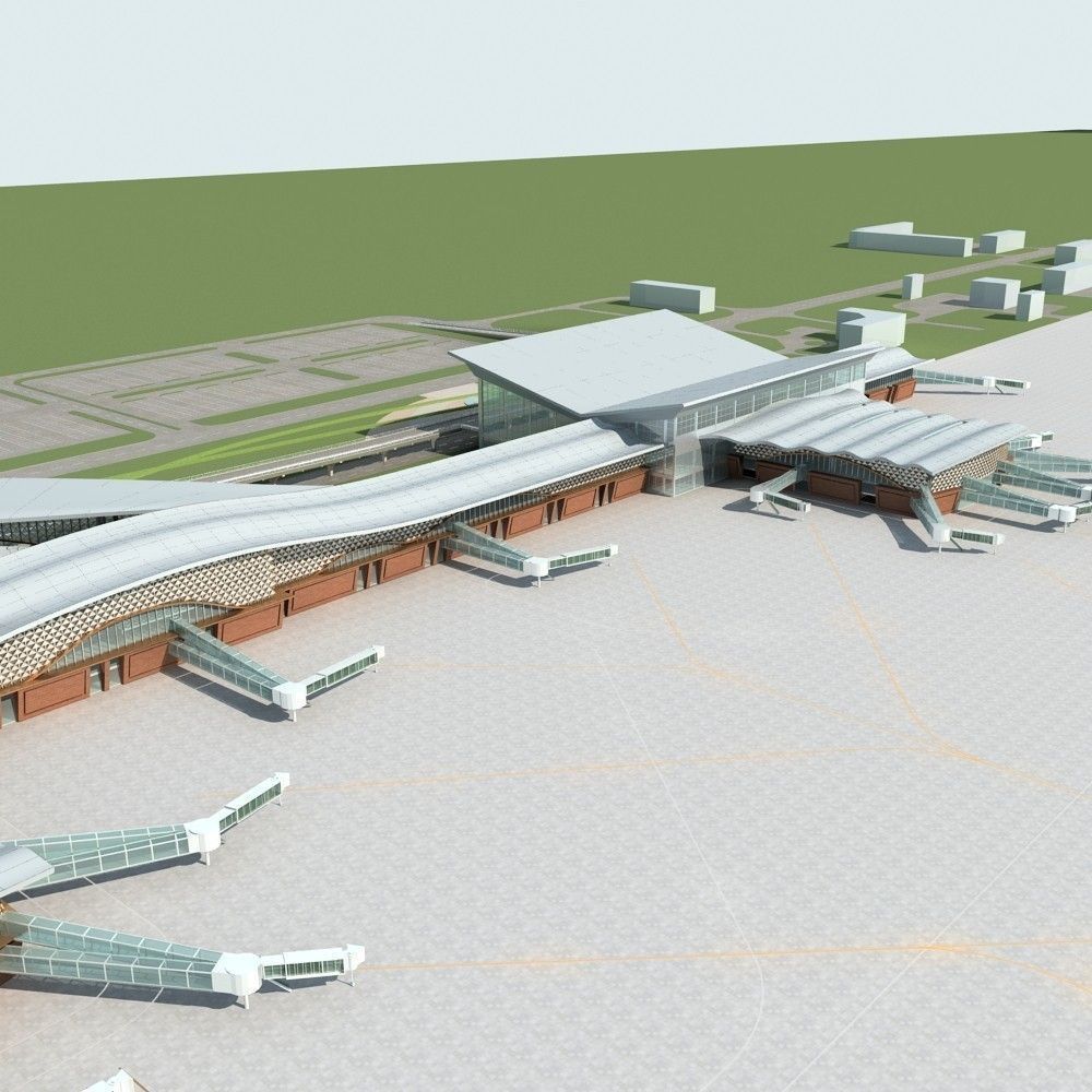 Airport 01 3D model_17