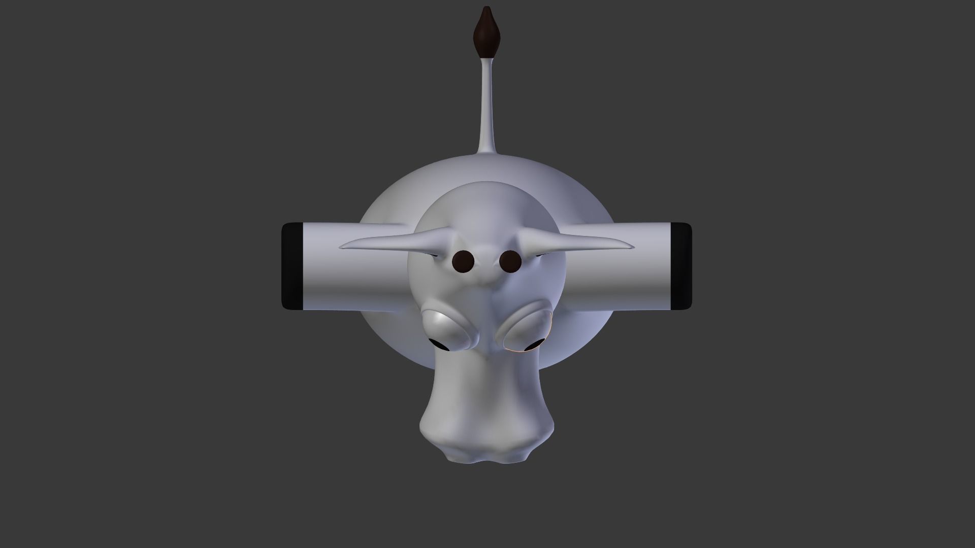 Funny Cartoon Exotic Animals Collection Low-poly 3D model_60