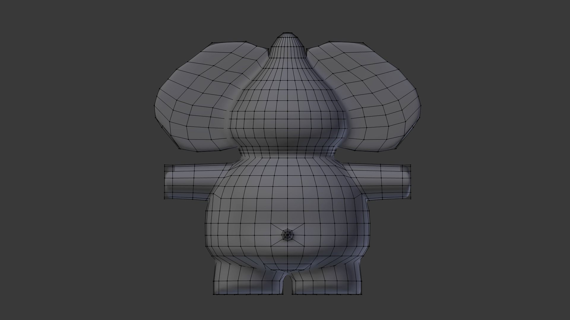 Funny Cartoon Exotic Animals Collection Low-poly 3D model_47