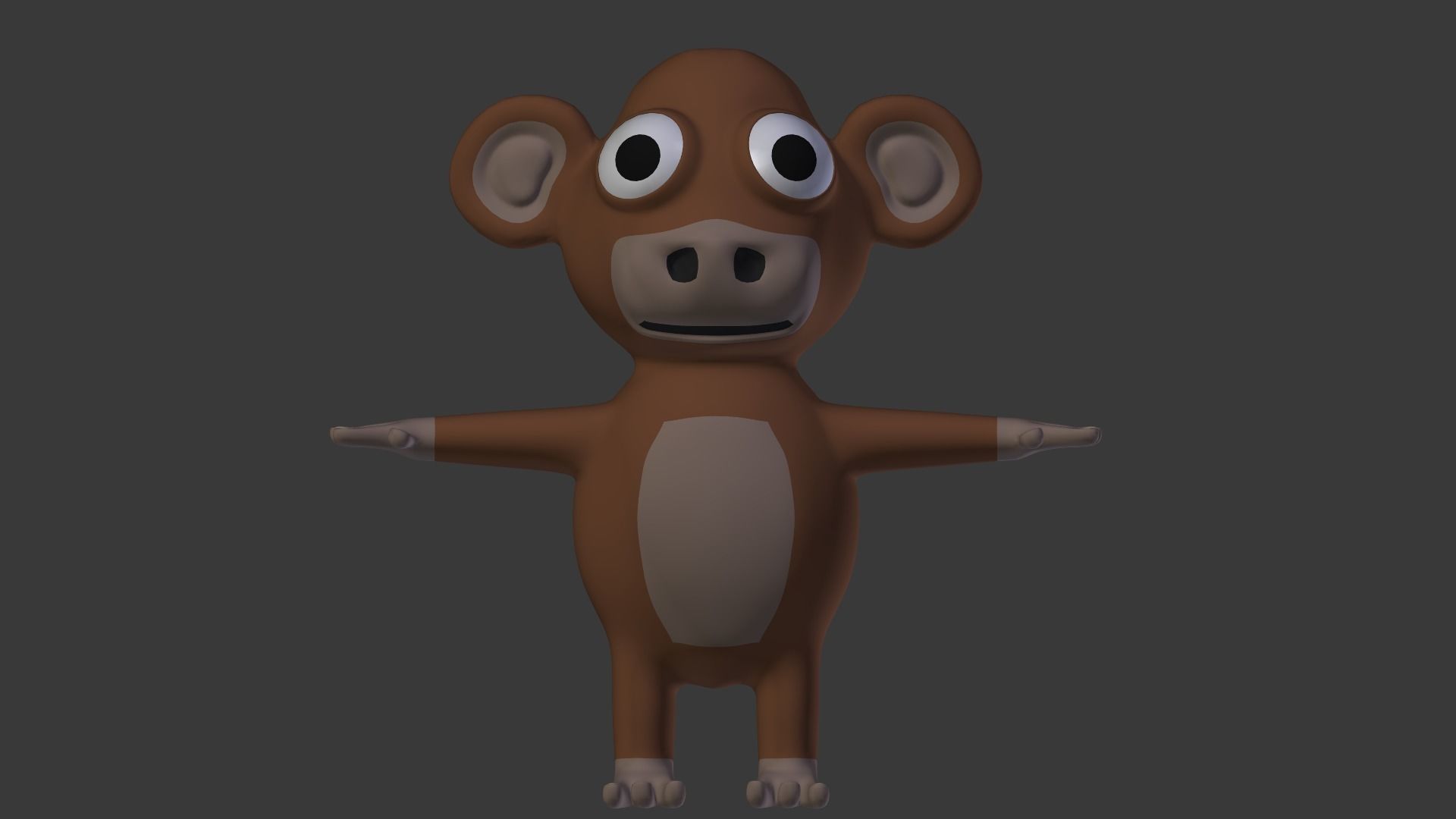 Funny Cartoon Exotic Animals Collection Low-poly 3D model_100