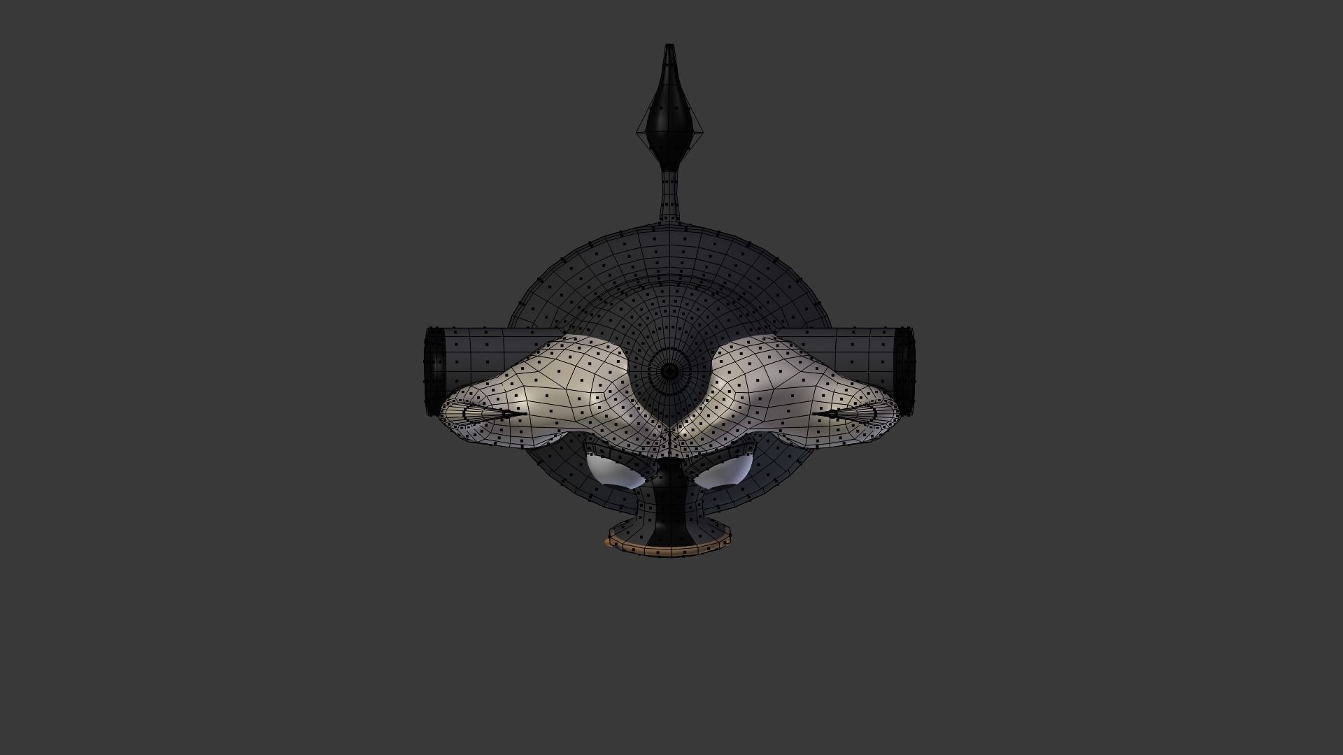 Funny Cartoon Exotic Animals Collection Low-poly 3D model_5