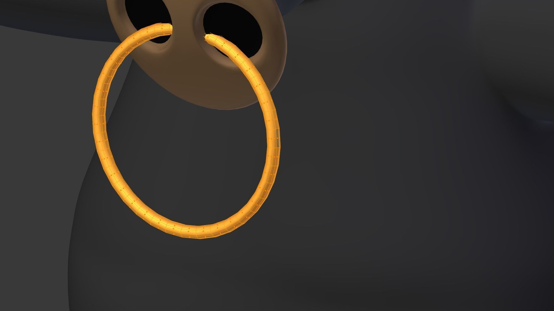 Funny Cartoon Exotic Animals Collection Low-poly 3D model_10