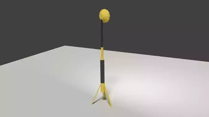 Low Poly Industrial Light