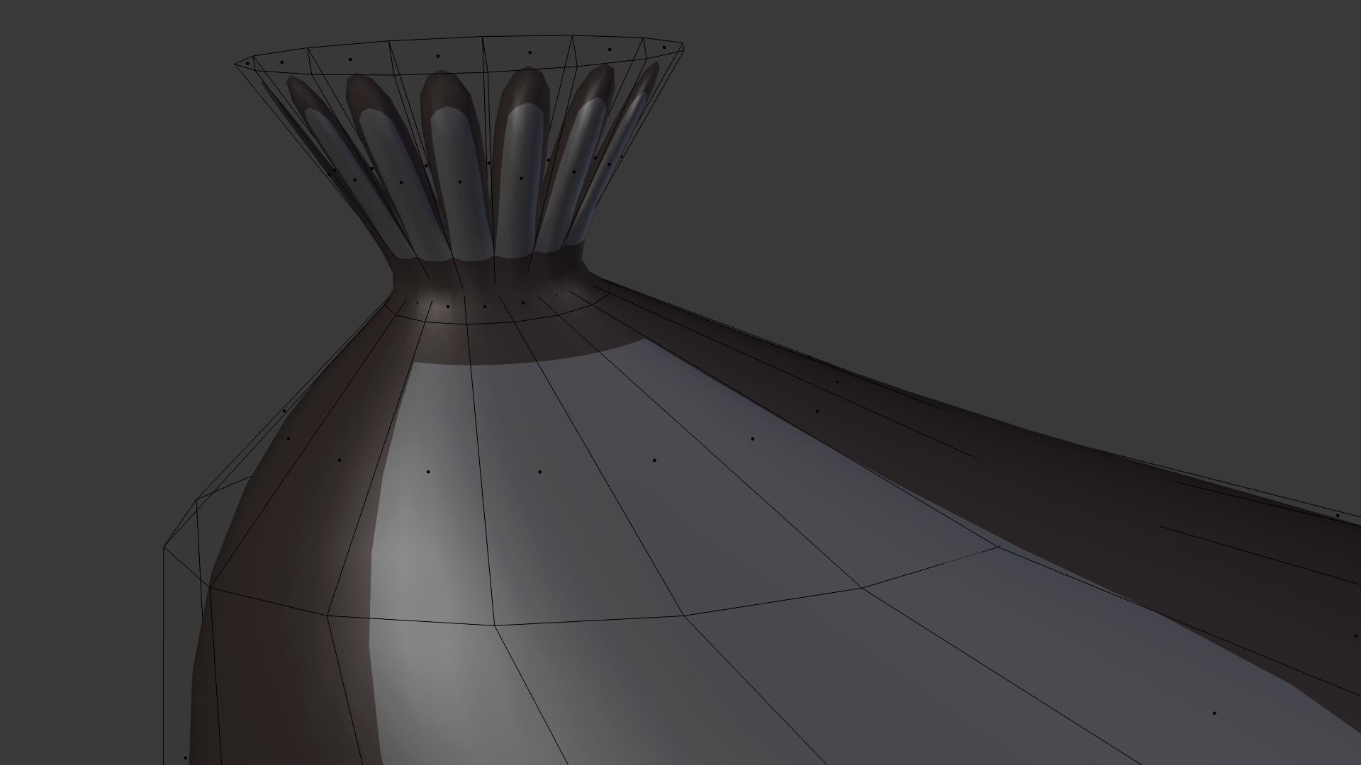 Cartoon owl Low-poly 3D model_5