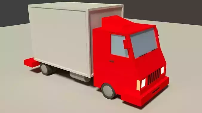 Low Poly Truck
