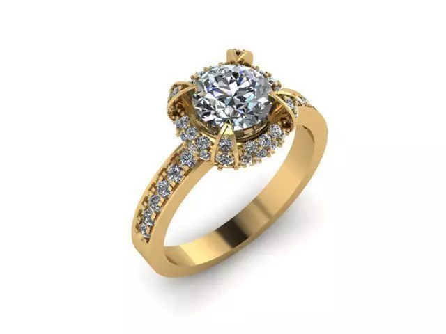 Ring T00194 3D print model_0