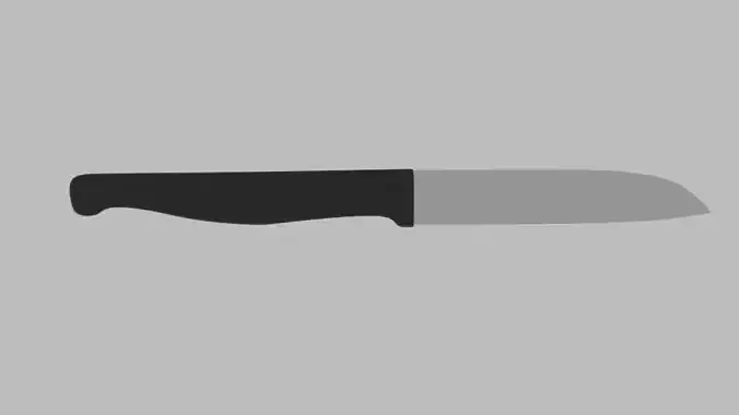 Low Poly Knife