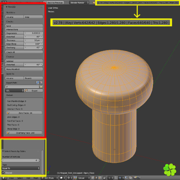 Champagne bottle low poly Low-poly 3D model_29