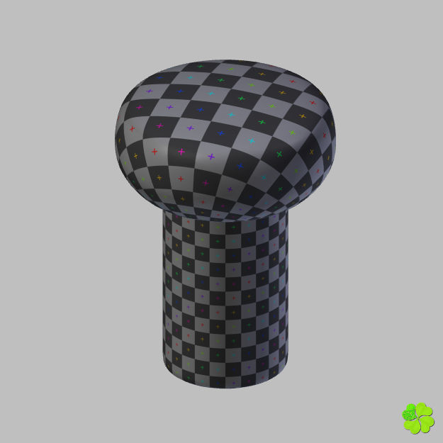 Champagne bottle low poly Low-poly 3D model_45