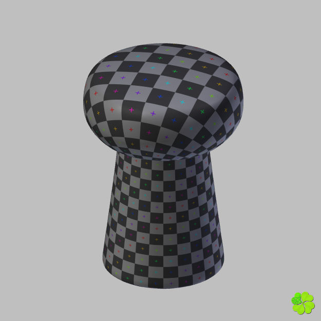 Champagne bottle low poly Low-poly 3D model_43
