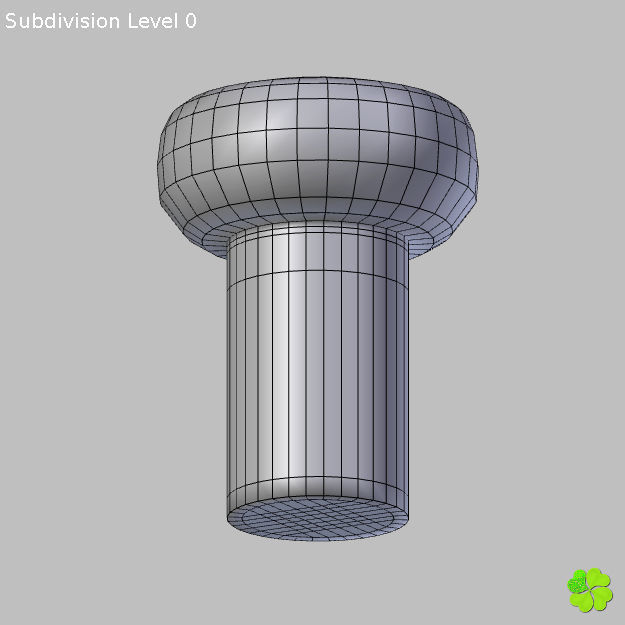 Champagne bottle low poly Low-poly 3D model_28