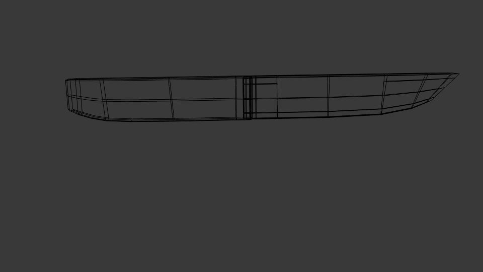 Low Poly Knife 2 Free low-poly 3D model_4