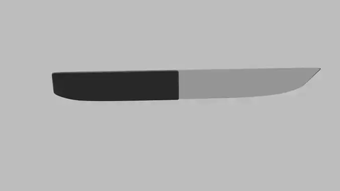 Low Poly Knife 2