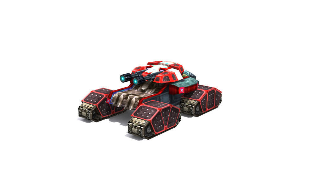 Future weapons collection Low-poly 3D model_14