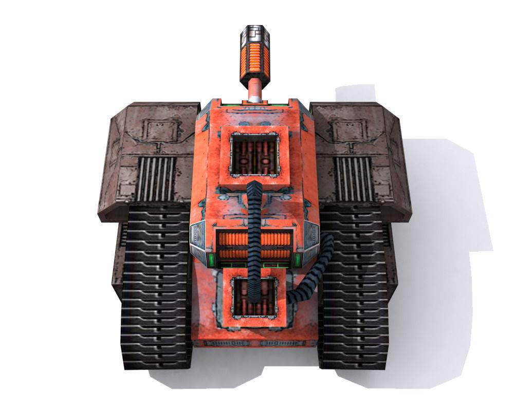 Future weapons collection Low-poly 3D model_3