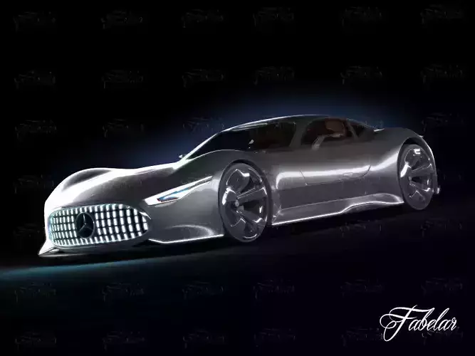 Mercedes Vision GT 3D model