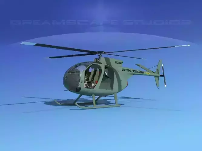 Hughes OH-6 Cayuse V04