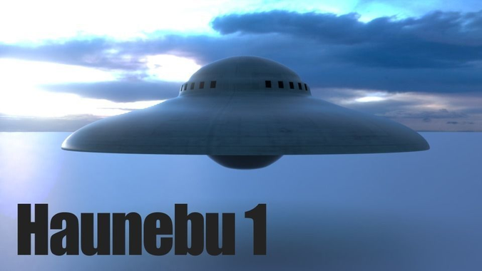Haunebu 1 ufo 3D model