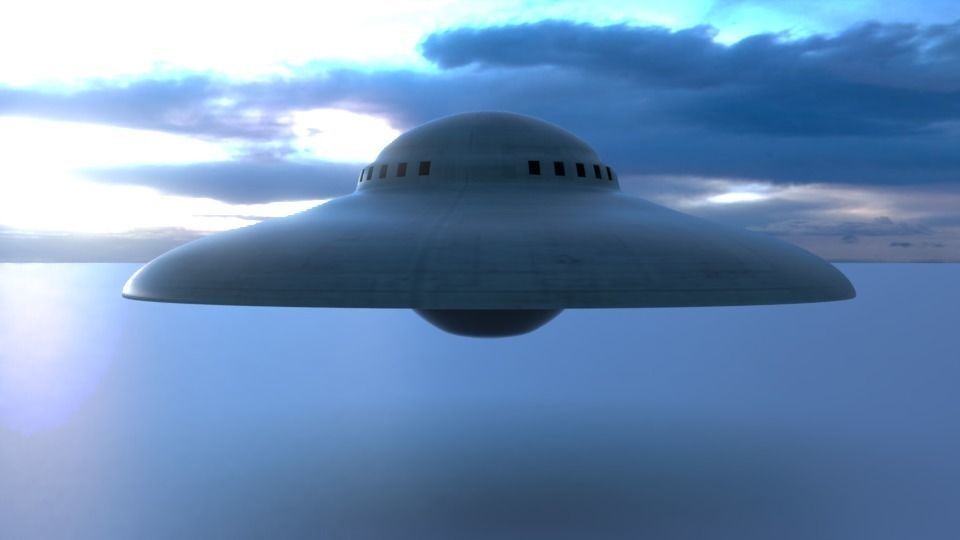 Haunebu 1 ufo 3D model_4