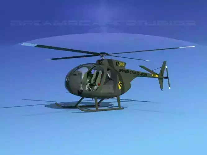 Hughes OH-6 Cayuse V06