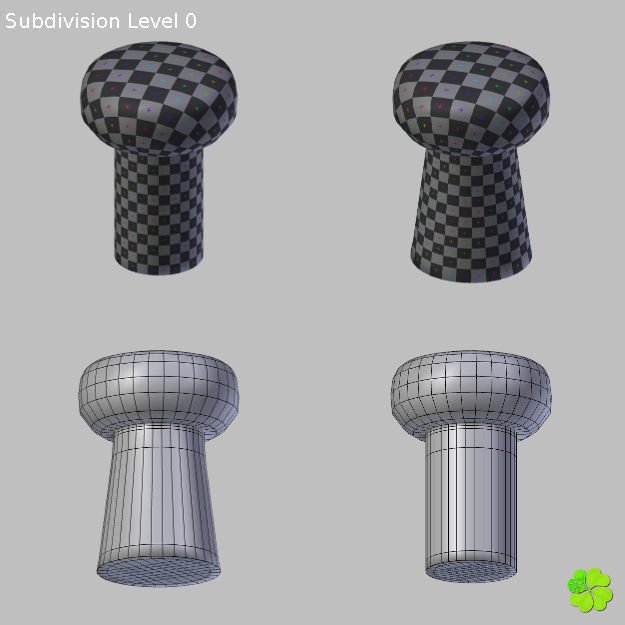 Set champagne low poly glass Low-poly 3D model_27