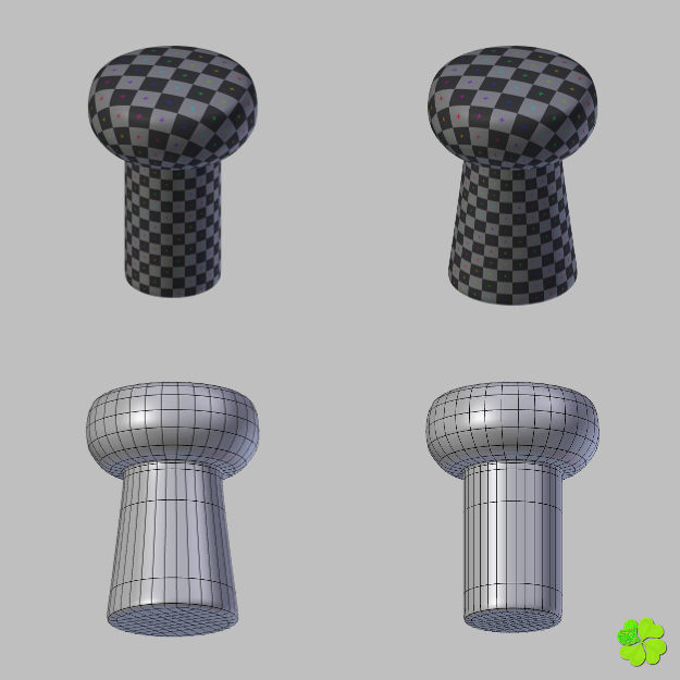 Set champagne low poly glass Low-poly 3D model_26