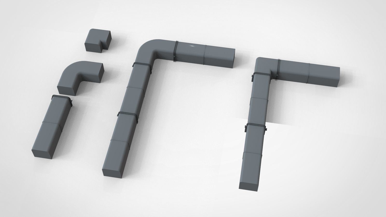 Sci-Fi architecture Elements collection 13 3D model_23